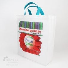 Sac réutilisable sur mesure en polypropylène