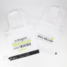 Sac réutilisable en polypropylène non tissé Le Petit Lecteur fabriqué au Québec