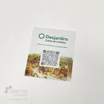 Monnaie en papier ensemencé_Caisse Desjardins de Limoilou_Fait au Canada