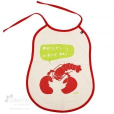 Bavette à Homard pour adulte en coton naturel