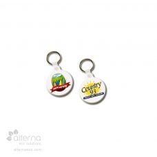 Porte-clés flexible rond