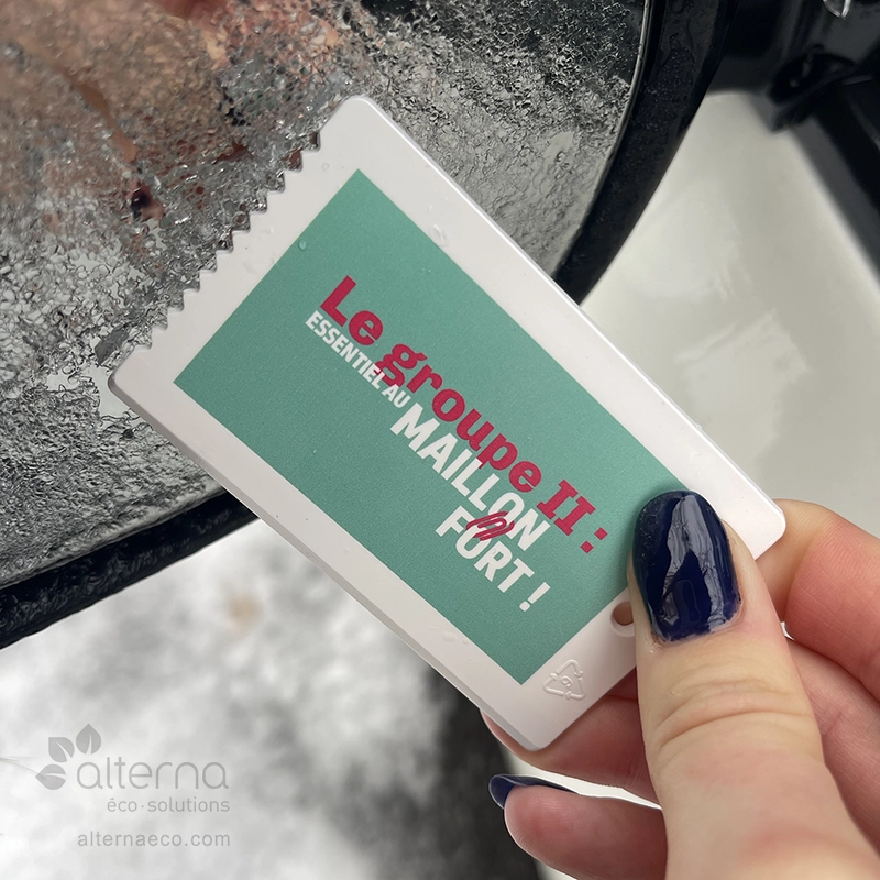 Grattoir à glace carte d'affaires_STTCSN