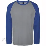T-shirt manches longues raglan fabriqué au Québec en usine syndiquée