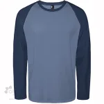 T-shirt manches longues raglan fabriqué au Québec en usine syndiquée
