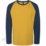 T-shirt manches longues raglan fabriqué au Québec en usine syndiquée