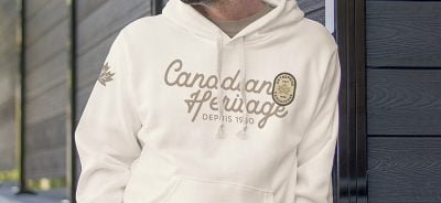 Chandail à capuchons unisexe fabriqué au Québec