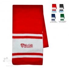 Foulard université 2 tons fabriqué au Québec, Canada