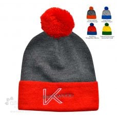 Tuque à rebord 2 tons