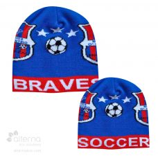 Bonnet à motif et logo HD