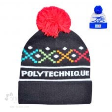 Tuque à motif et logo HD