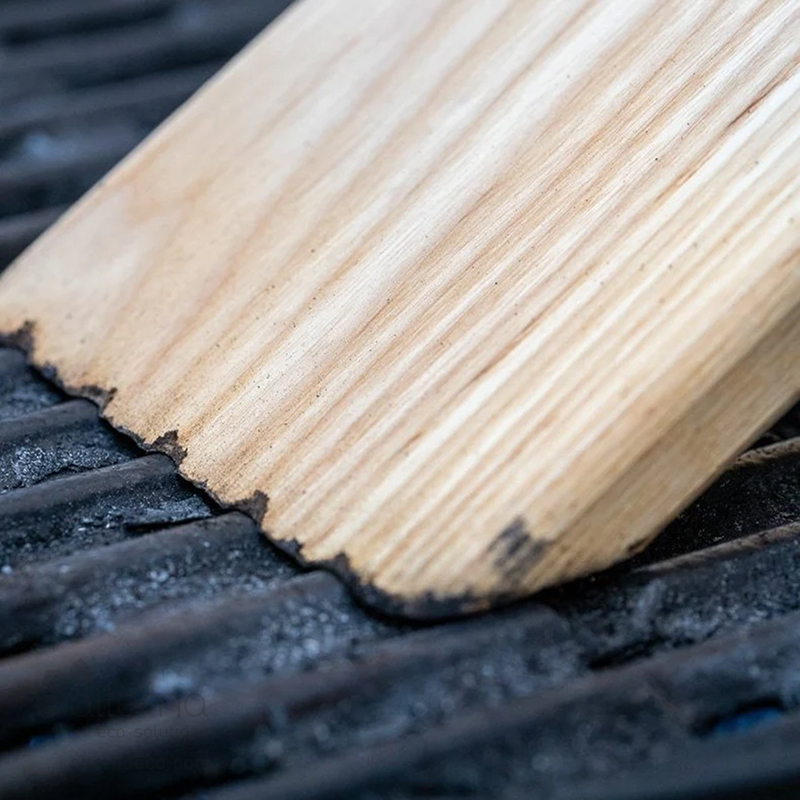 Grattoir à BBQ en bois, Alterna éco-solutions