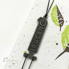 Signet à cordon élastique fabriqué au Québec (Canada).