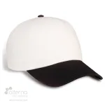 Casquette style Classique fabriquée au Québec _naturel et noir