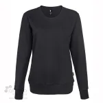 Crewneck col rond femme fabriqué au Québec_Noir