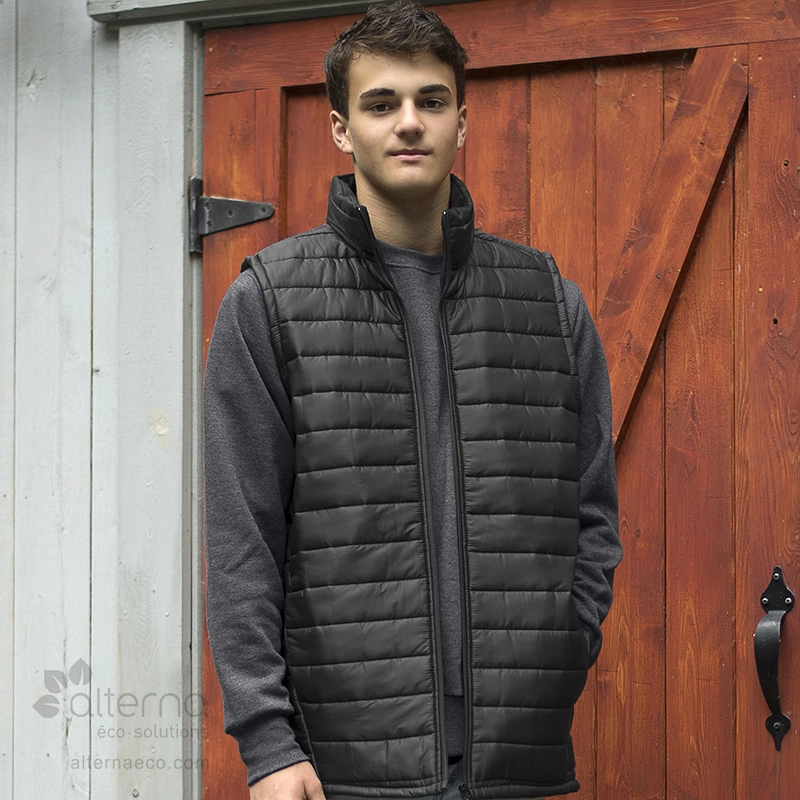 Veste matelassée unisexe fabriquée au Québec