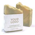 Savon artisanal fabriqué au canada avec étiquette ensemencée_citronelle