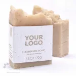 Savon artisanal fabriqué au canada avec étiquette ensemencée_avoine