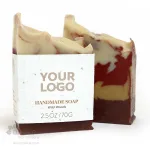 Savon artisanal fabriqué au canada avec étiquette ensemencée_bois sauvages