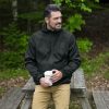 Manteau à capuchon coupe-vent unisexe fabriqué au Québec