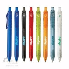Stylo à bille Aqua fait de plastique recyclé.