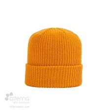 Tuque en tricot côtelé Meilleur fabriquée au Québec - Or antique