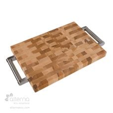 Planche à découper de bois fabriquée au Québec.
