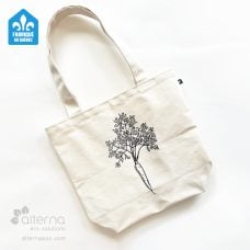 Sac fourre-tout en coton. Certification fabriqué au Québec.