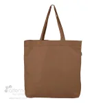 Grand sac fourre-tout en coton recyclé café