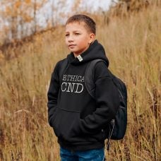 Chandail à capuchon pour jeune