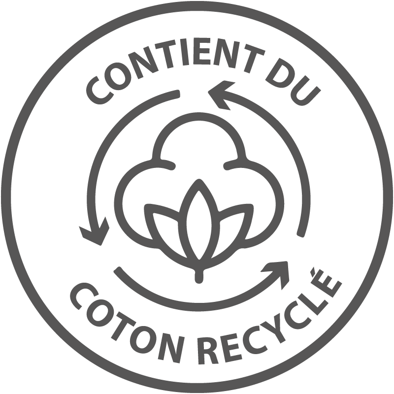 Produit contenant du coton recyclé Produit contenant du coton recyclé