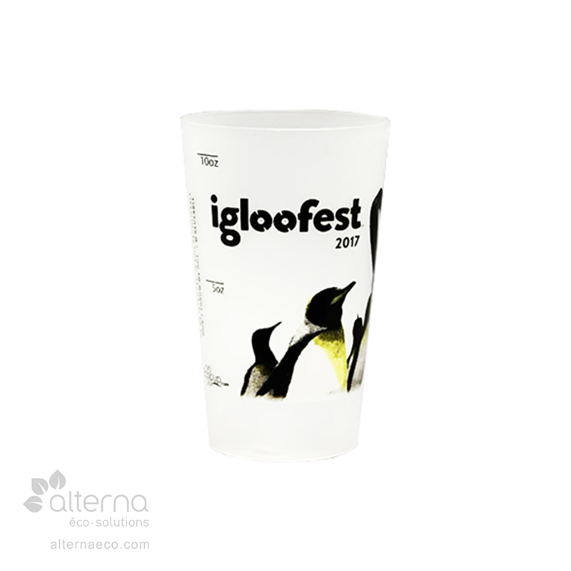 Verre en plastique réutilisable pour vos événements et festivals écoresponsables