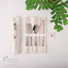 Ensemble d'ustensiles en acier inoxydable Importation futée