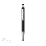 056-EC153 Stylo en aluminium recyclé noir