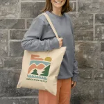Petit sac fourre-tout en coton recyclé