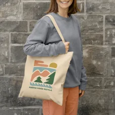 Petit sac fourre-tout en coton recyclé
