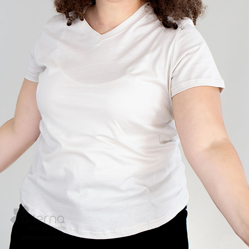 T-shirt hyperpersonnalisé pour femme entreprise carboneutre