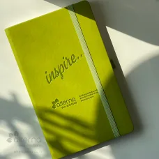 Carnet de notes en cuir de pomme