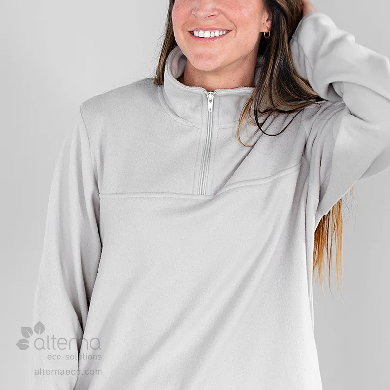 Chandail polar zip 1/4 hyper personnalisé