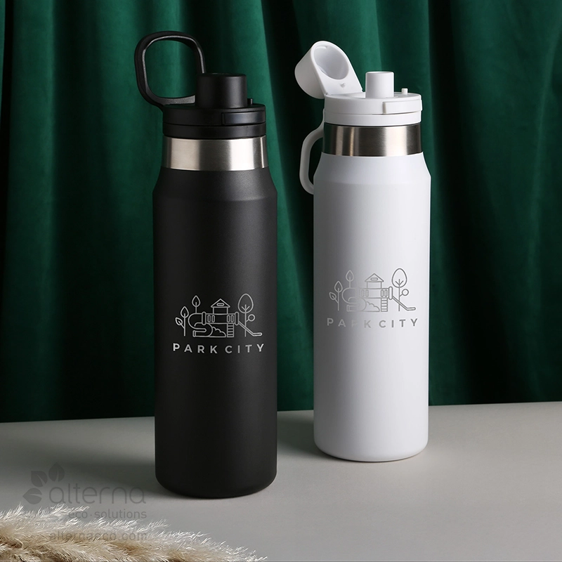 Bouteille en acier inoxydable recyclé (750 ml)_importation futée