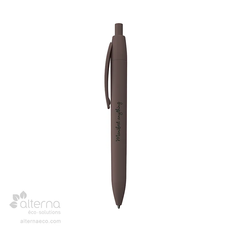 Stylo à encre gel hybride en matériaux recyclés 