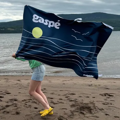 Serviettes fabriquées au Québec - Destination Gaspé