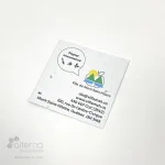 Carte-daffaires-ensemencee-carree-2-cotes fait au Canada