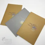 Carnet Eco naturel fait au Québec, Canada, matériaux 100% recyclés