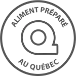 Aliment préparé au Québec