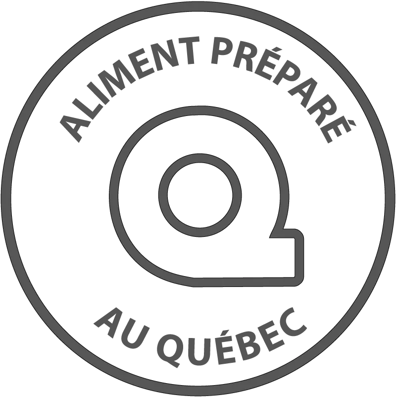 Aliment préparé au Québec