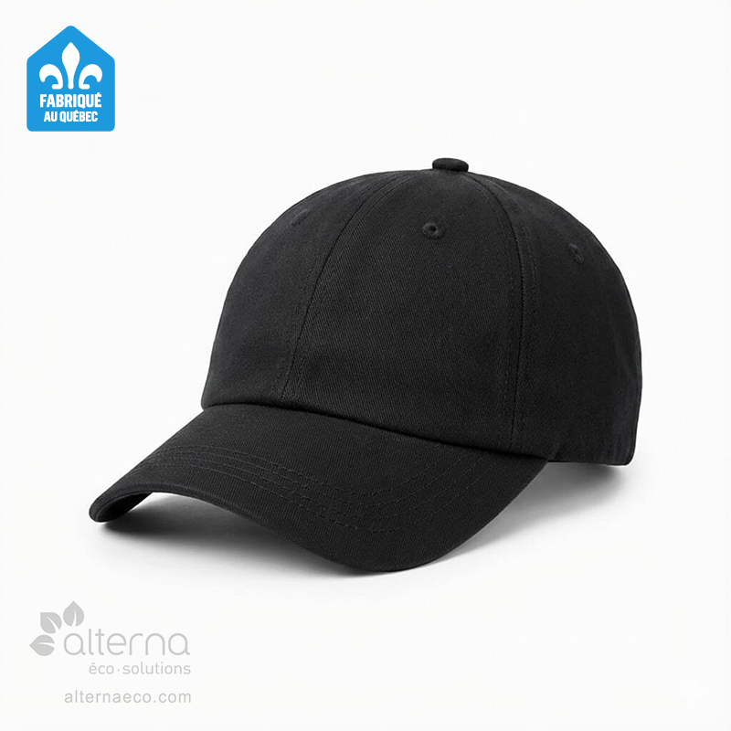 Casquette fabriquée au Québec, made in Canada. Style Papa (Dad's Cap)