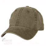 Casquette Initial non structurée en coton recyclé_Cappuccino
