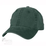 Casquette Initial non structurée en coton recyclé_Forêt