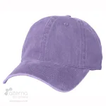 Casquette Initial non structurée en coton recyclé_Lilas