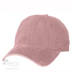 Casquette Initial non structurée en coton recyclé_Rose